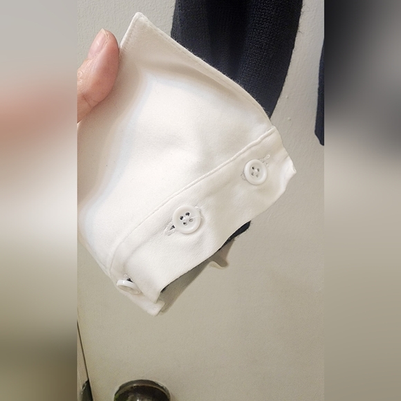 Alice+Olivia Black and Yellow Crown Sweater, Size Extra Small. - Picture 3 of 9